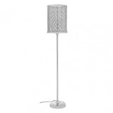 Myles Floor Lamp, Aluminium, Brass, Iron, Steel, Silver
