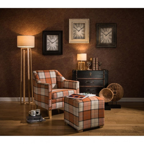 Lea Wooden Floor Lamp