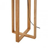 Lea Wooden Floor Lamp