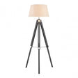Grey Bailey Tripod Floor Lamp, Grey