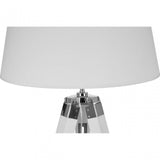 White Bailey Tripod Floor Lamp, White