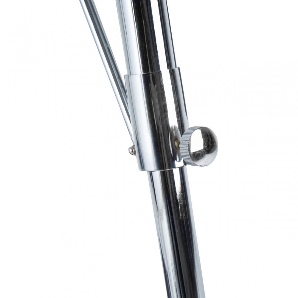 Sprocket Tripod Floor Lamp, Metal, White