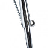 Sprocket Tripod Floor Lamp, Metal, White