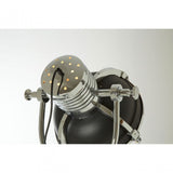 Sprocket Tripod Floor Lamp, Metal, Black