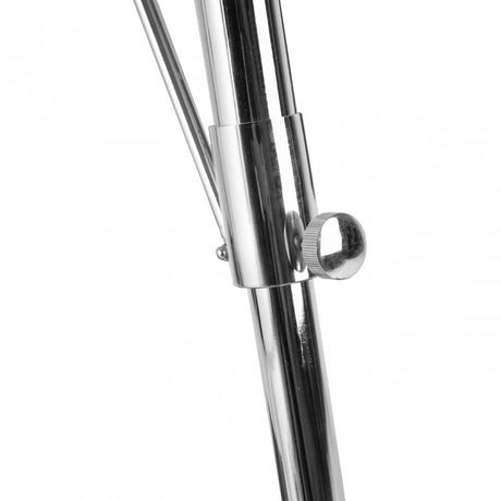 Sprocket Tripod Floor Lamp, Metal, Silver