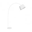 Floor Lamp, Fabric, White