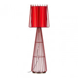 Aria Floor Lamp, Ceramic, Red