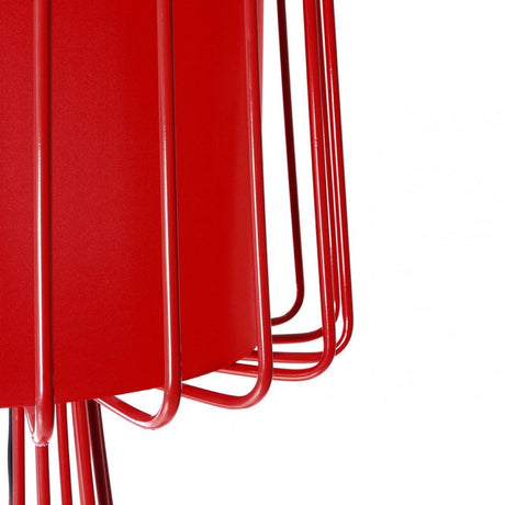 Aria Floor Lamp, Ceramic, Red