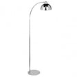 Calle Floor Lamp, Chrome, Silver