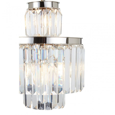 Tuskin Pendant Light, Iron, K9 Crystal