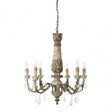 Pavatti Chandelier, Wood