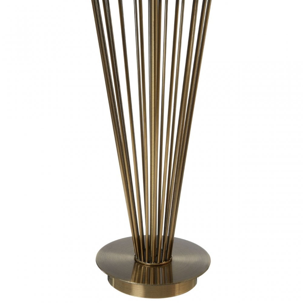 Reginald Antique Brass Table Lamp, Brass