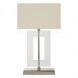 Laurel Table Lamp, Aluminium, Beige