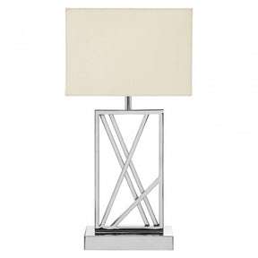 Trajectory Table Lamp, Stainless Steel, Silver