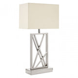 Trajectory Table Lamp, Stainless Steel, Silver