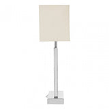 Trajectory Table Lamp, Stainless Steel, Silver