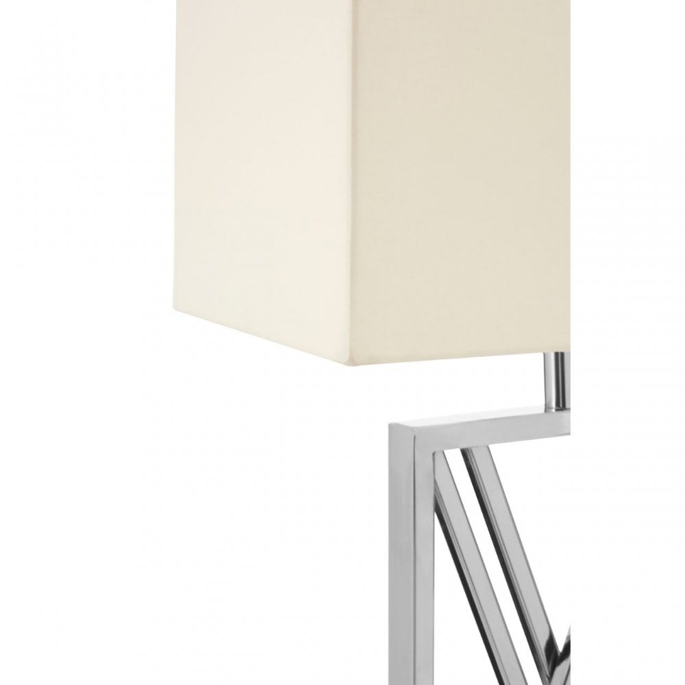 Trajectory Table Lamp, Stainless Steel, Silver