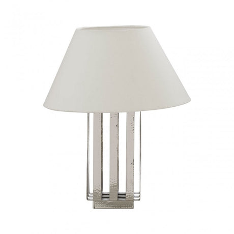 Brendan Table Lamp, Stainless Steel, Silver
