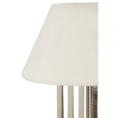 Brendan Table Lamp, Stainless Steel, Silver