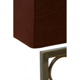 Globule Table Lamp, Stainless Steel, Beige
