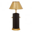 Melvin Empire Shade Table Lamp, Aluminium, Iron, Steel, Gold