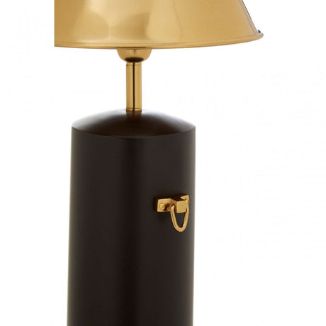 Melvin Empire Shade Table Lamp, Aluminium, Iron, Steel, Gold