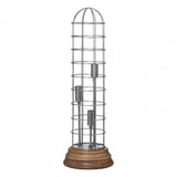 Marston Large Table Lamp, Steel, Wood