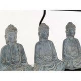 Boho Buddha Lamp, Fabric and PVC, Resin