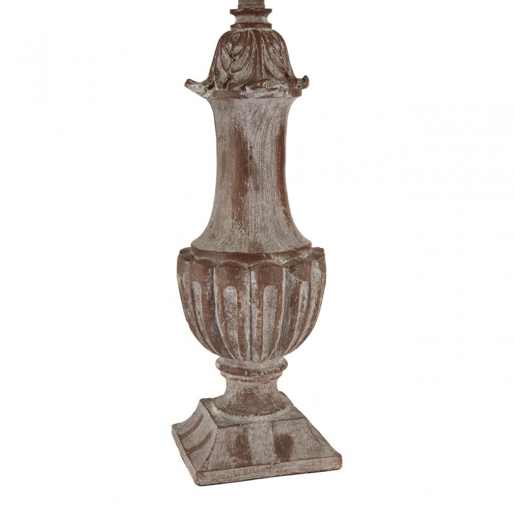 Paityn Table Lamp, Linen, Polystone, Beige
