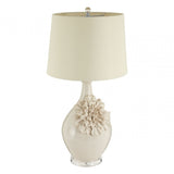 Padma Table Lamp, Ceramic, Linen