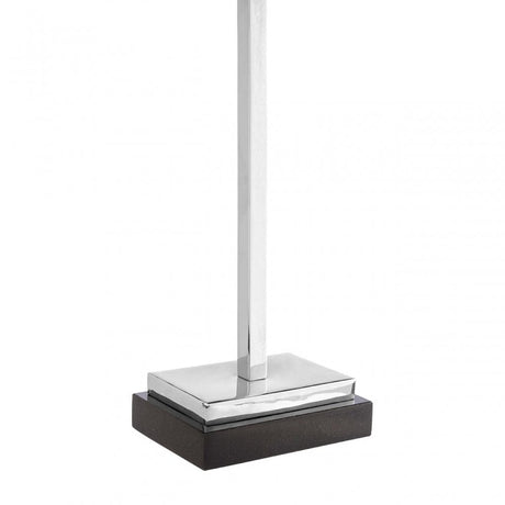 Chancel Lamp Base, Marble, Brass, Silver