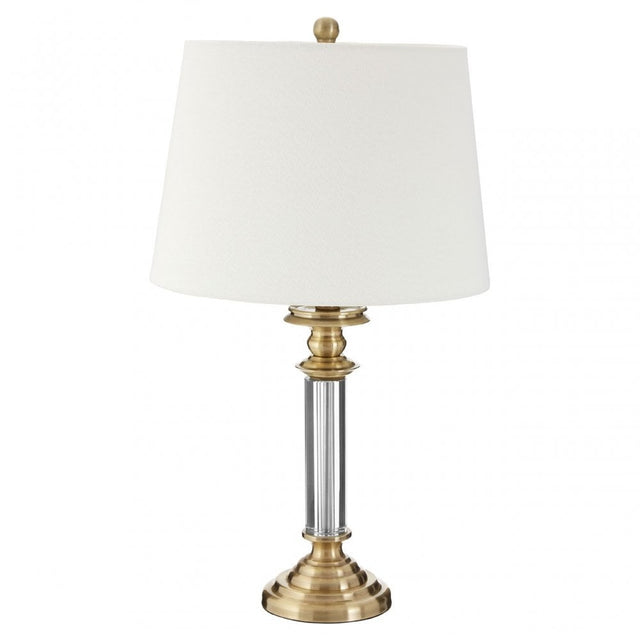 Grand Northern Table Lamp, Crystal, Cream