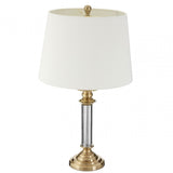 Grand Northern Table Lamp, Crystal, Cream
