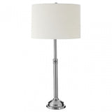 Portobello Table Lamp, Metal, Silver
