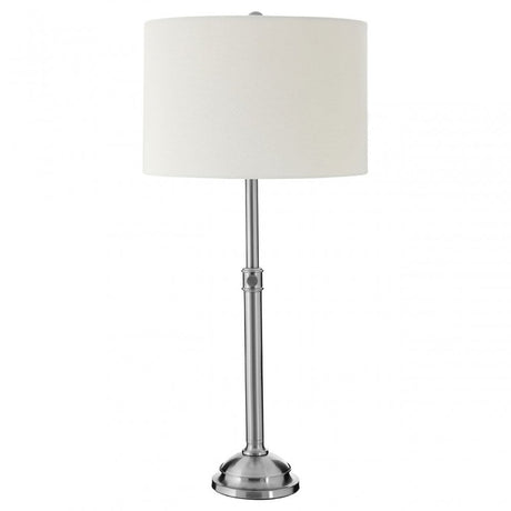 Portobello Table Lamp, Metal, Silver