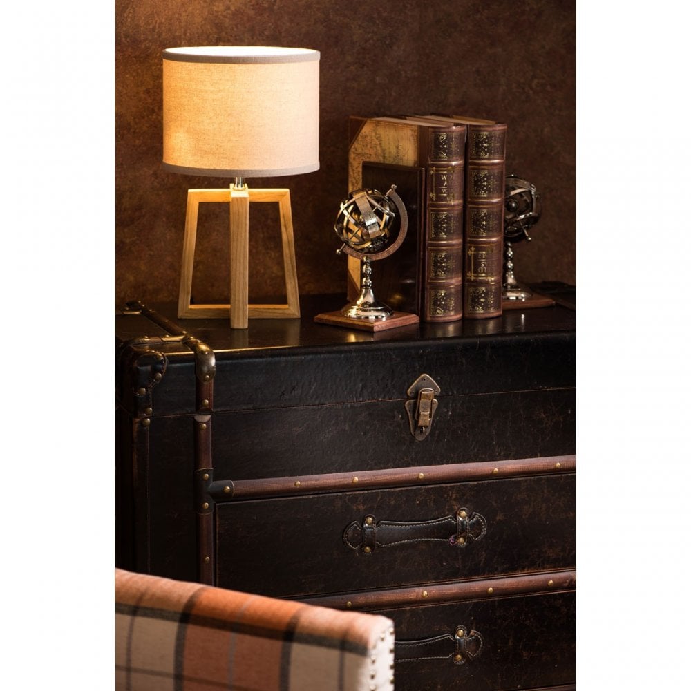 Lea Table Lamp, Natural