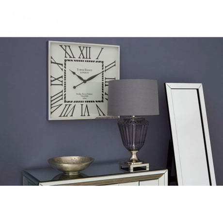 Annot Table Lamp / EU Plug, Glass, Silk, Clear