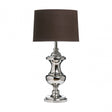 Ara Table Lamp, Ceramic, Silver