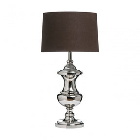Ara Table Lamp, Ceramic, Silver