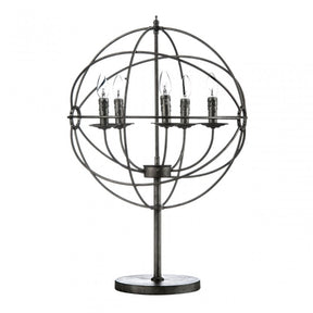 Orbital Table Lamp, Chromed Metal