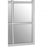 Descartes Medium Wall Mirror, Silver