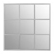 Descartes Medium Wall Mirror, Silver