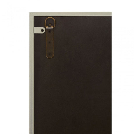 Descartes Medium Wall Mirror, Silver