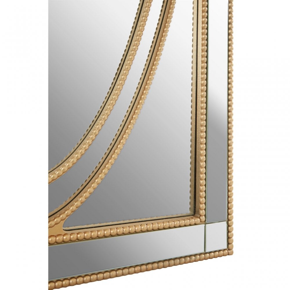 Gavra Wall Mirror, Gold