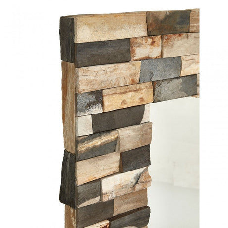 Artefacto Tile Wall Mirror, Multi-Coloured