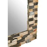 Artefacto Tile Wall Mirror, Multi-Coloured