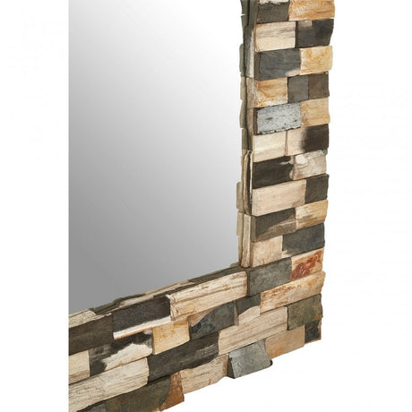 Artefacto Tile Wall Mirror, Multi-Coloured