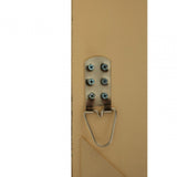 Chloe Wall Mirror, Wood, Mirrored Glass, Wood, Natural