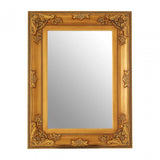 Celeste Wall Mirror, Wood, Mirrored Glass, Wood, Gold