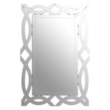 Ginnette Wall Mirror, Silver